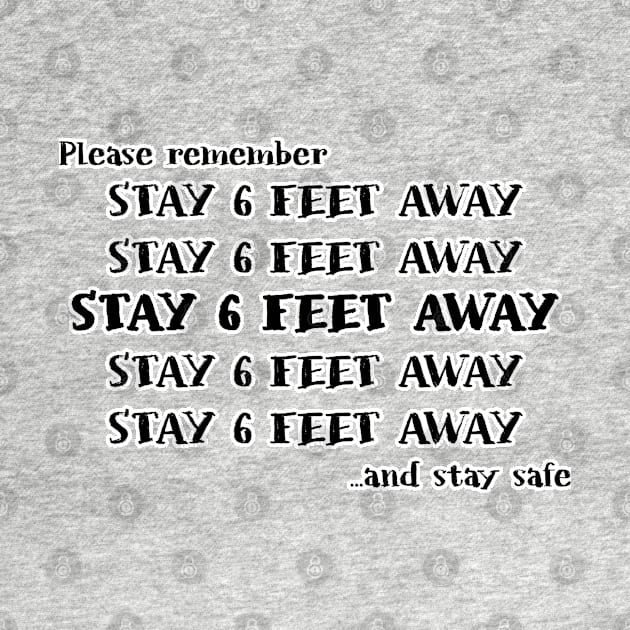 Stay 6 feet away. Social distancing. Perfect present for mom mother dad father friend him or her by SerenityByAlex